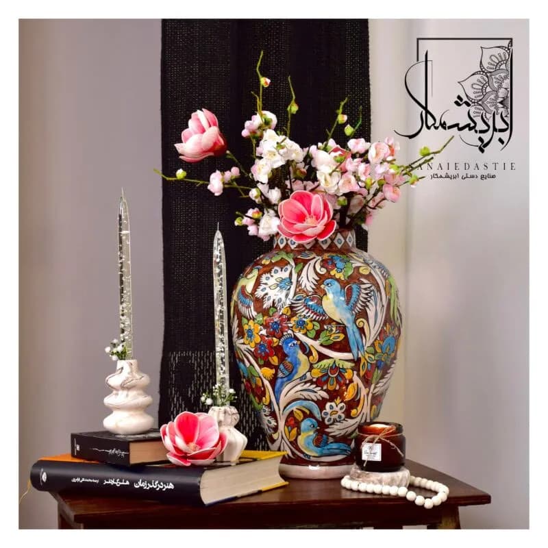 گلدان رومیزی عسلی(هفت‌رنگ)
