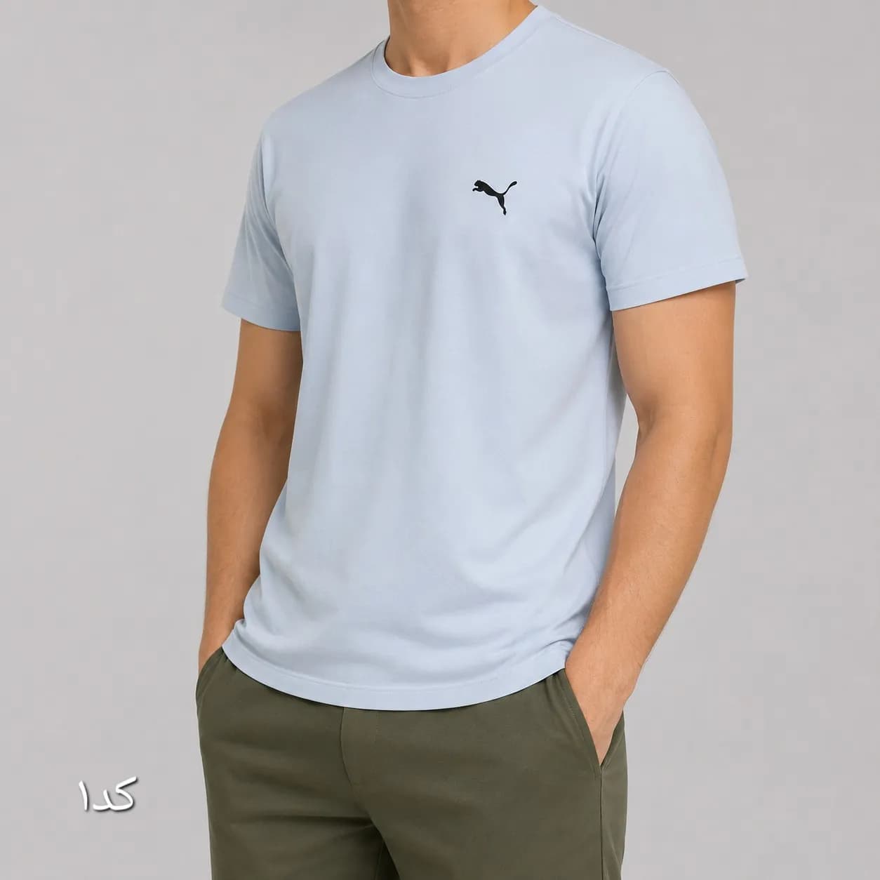 تیشرت مردانه پنبه ساده رنگی سایز L و XL و XXL — تصویر ۹