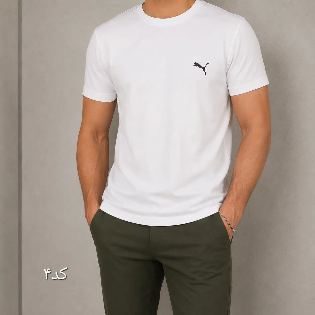 تیشرت مردانه پنبه ساده رنگی سایز L و XL و XXL — تصویر ۱۲