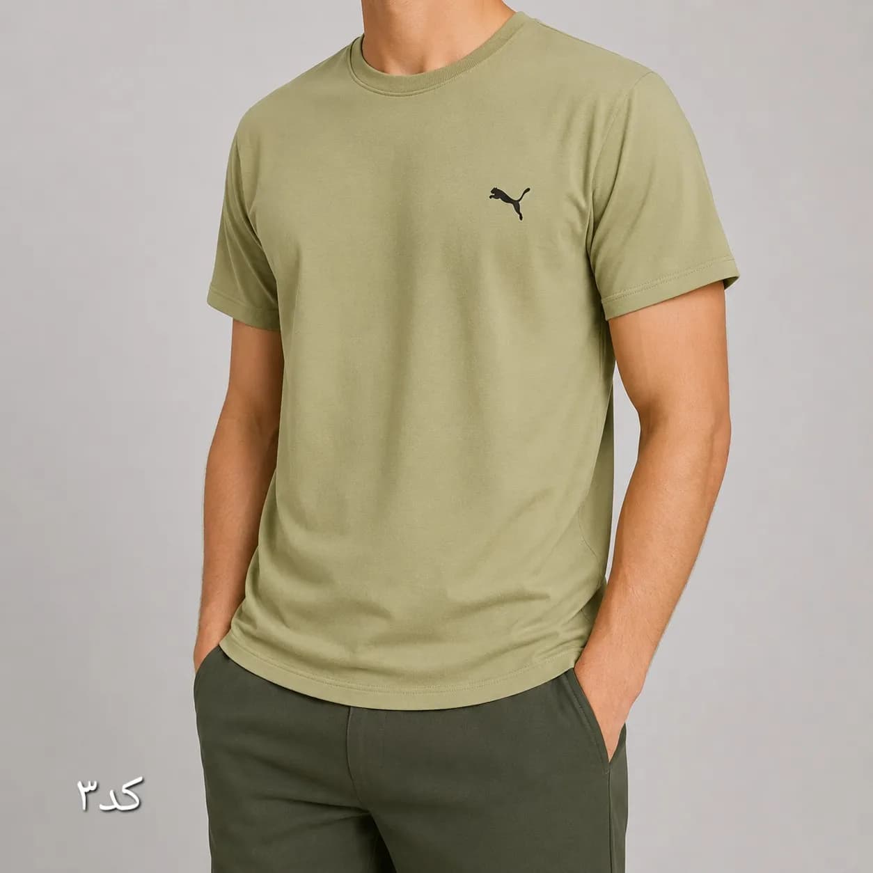 تیشرت مردانه پنبه ساده رنگی سایز L و XL و XXL — تصویر ۱۱