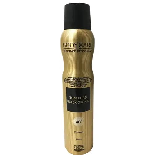اسپری مردانه بادی کر رایحه بلک ارکید | Body Care Black Orchid حجم 200 میل — تصویر ۲