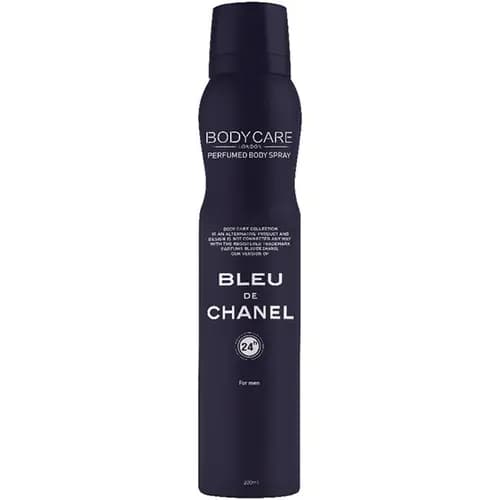 اسپری خوشبو کننده مردانه بادی کر مدل Bleu de Chanel حجم 200 میلی لیتر