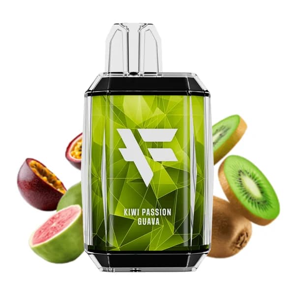 پاد یکبار مصرف کیوی پشن فروت گواوا دینرلیدی فویل 8000 پاف | Dinner Lady fuyl kiwi passion guava — تصویر ۲