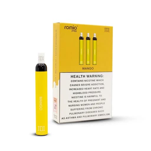 پاد یکبار مصرف انبه جی دی آی 500 پاف | JDI Romio Pro mango — تصویر ۳
