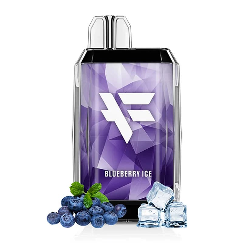 پاد یکبار مصرف بلوبری یخ دینرلیدی فویل 8000 پاف | Dinner Lady fuyl Blueberry ice