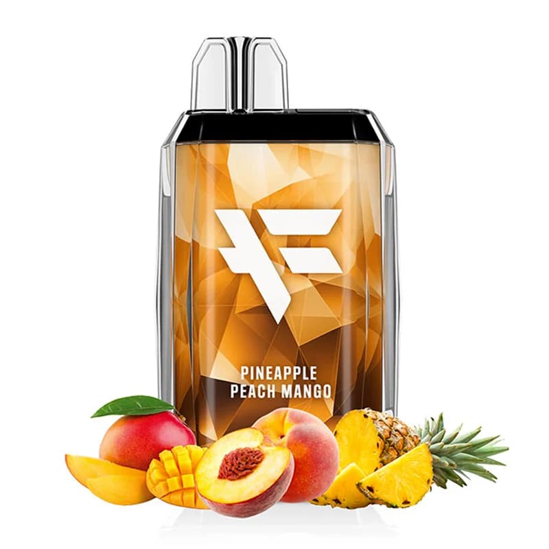 پاد یکبار مصرف آناناس انبه هلو دینرلیدی فویل 8000 پاف | Dinner Lady fuyl Pineapple Peach Mango — تصویر ۲