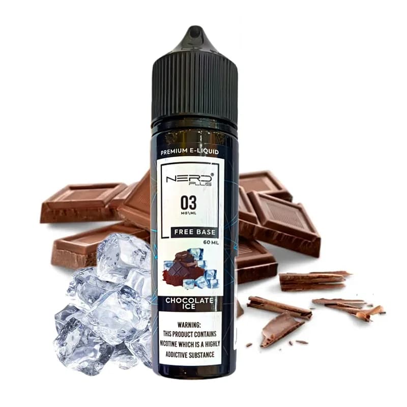جویس شکلات یخ نرد پلاس | Nerd Plus Chocolate ice 60ml