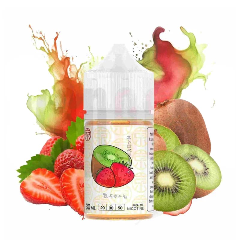 سالت توت فرنگی کیوی یخ توکیو | Tokyo Iced StrawBerry Kiwi Salt 30ml