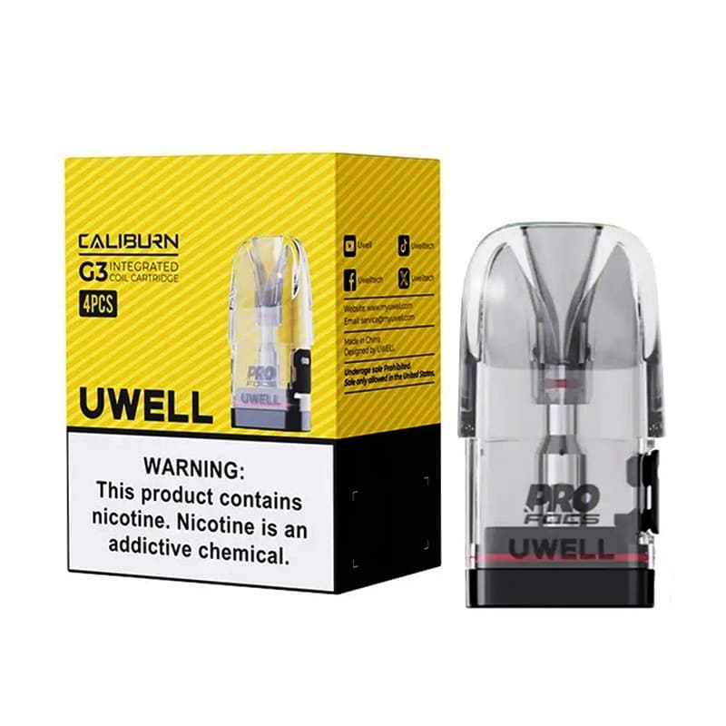 کارتریج کالیبرن جی 3 / جی کی 3 حجم مخزن 3 میل | Uwell Caliburn G3 Cartdrige 3ml