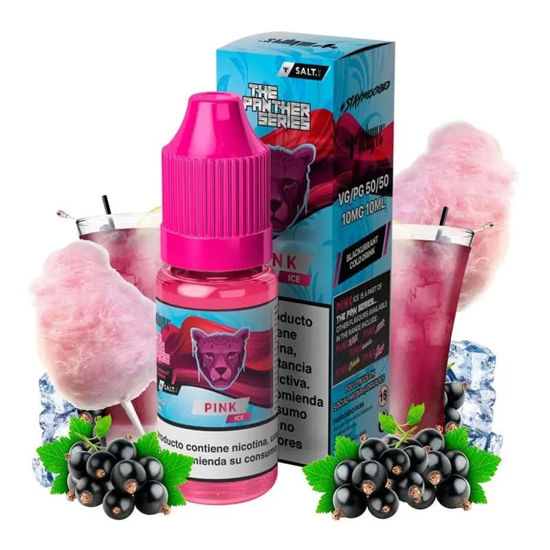 سالت انگور فرنگی پشمک یخ دکتر ویپز 10 میل | Dr Vapes Pink Ice Salt 10ml