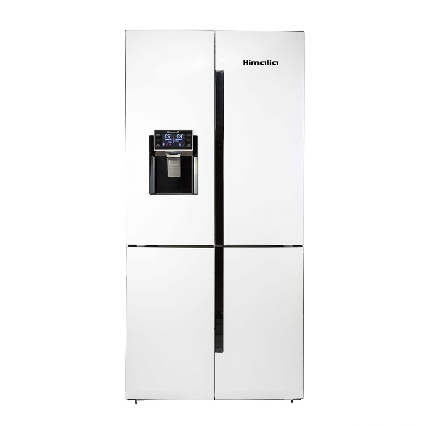 یخچال فریزر هیمالیا مدل تسلا HRFN-60504 چهار درب رنگ سفید متالیک