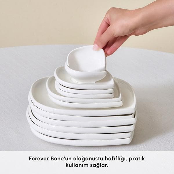 سرویس صبحانه خوری 6 نفره 26 پارچه کاراجا مدل Forever Bone Oggi — تصویر ۶