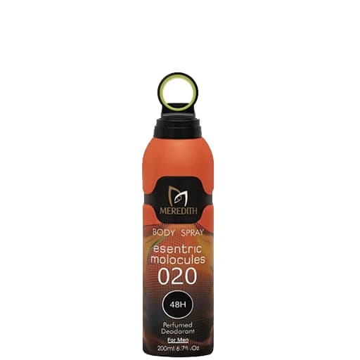 اسپری بدن مردانه مردیت مدل Molocules 020