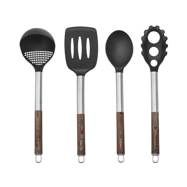 سرویس کفگیر ملاقه 8 پارچه کاراجا مدل Timber — تصویر ۶