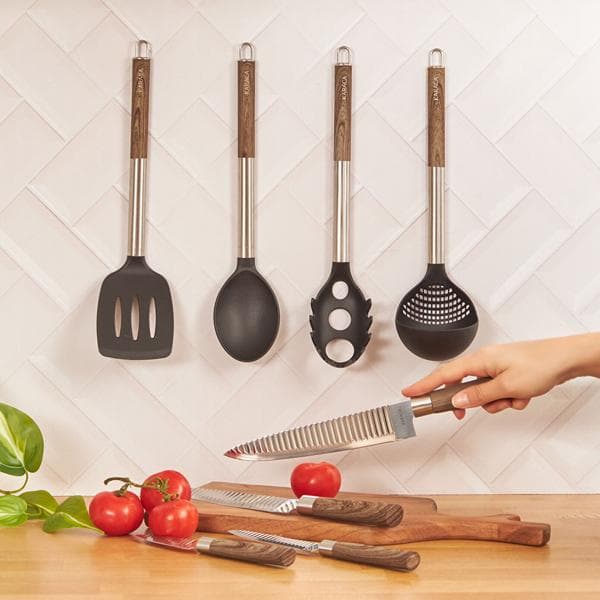 سرویس کفگیر ملاقه 8 پارچه کاراجا مدل Timber — تصویر ۲