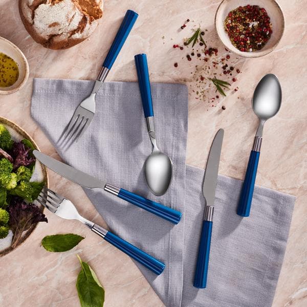 سرویس قاشق و چنگال 6 نفره 18 پارچه کاراجا مدل Fluca — تصویر ۶