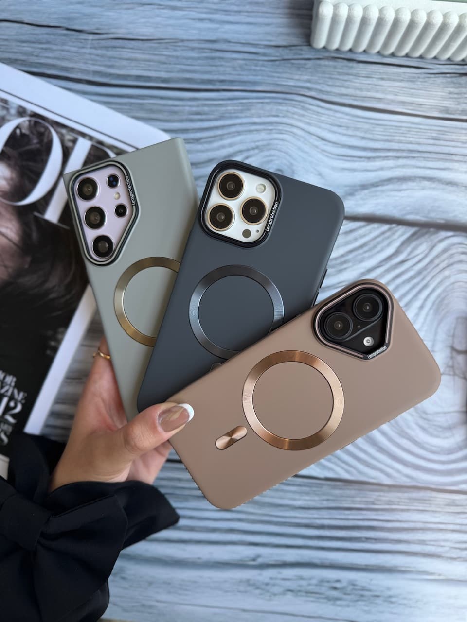 قاب LENS PROTECTION MagSafe برای گوشی های آیفون