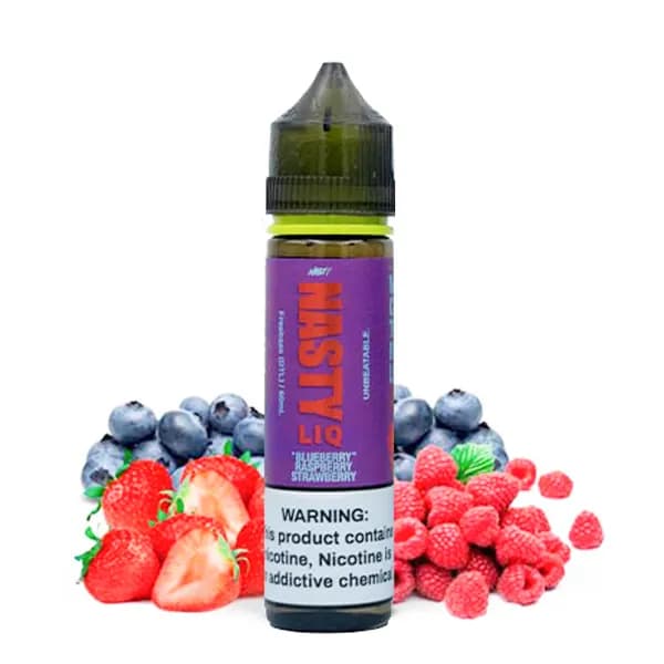 جویس بلوبری تمشک توت فرنگی نستی | NASTY LIQ 108 Blueberry Raspberry Strawberry
