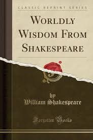 کتاب Worldly Wisdom From Shakespeare (حکمت دنیوی از شکسپیر) نسخه انگلیسی PDF | William Shakespeare