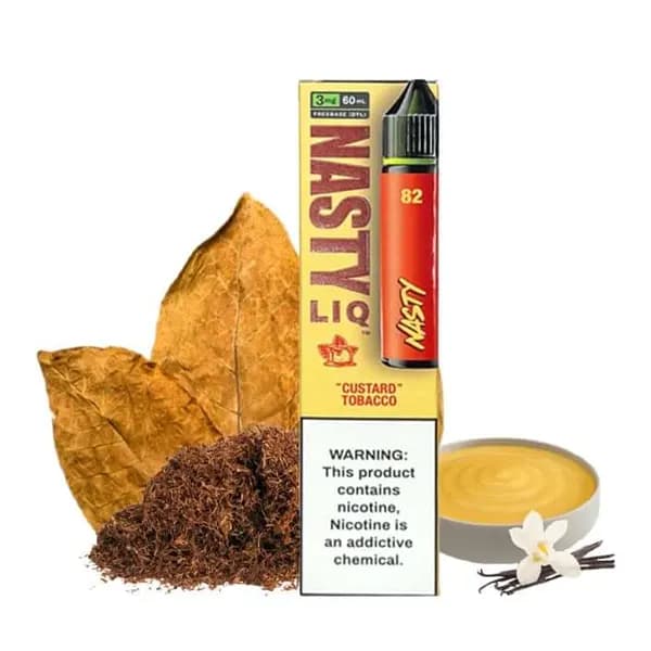 جویس کاستارد تنباکو نستی | NASTY LIQ 82 Custard Tobacco