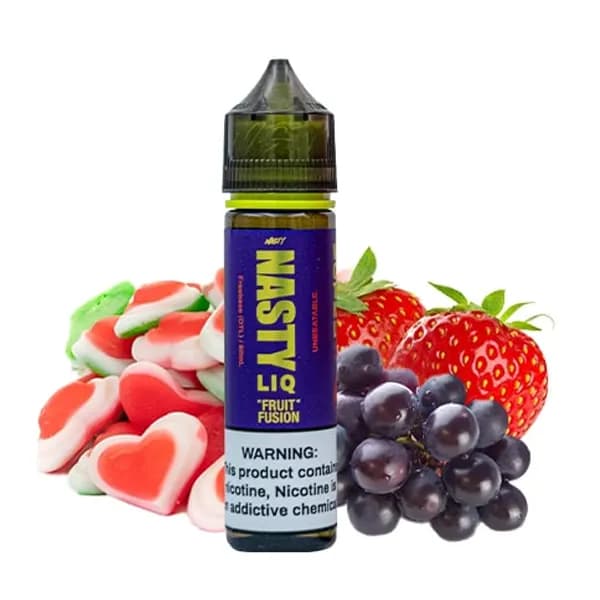 جویس انگور توت فرنگی پاستیل نستی | NASTY LIQ 93 Fruit Fusion