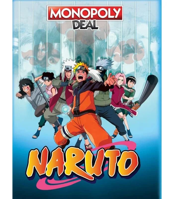 بازی فکری مونوپولی ناروتو (Monopoly Deal Naruto)
