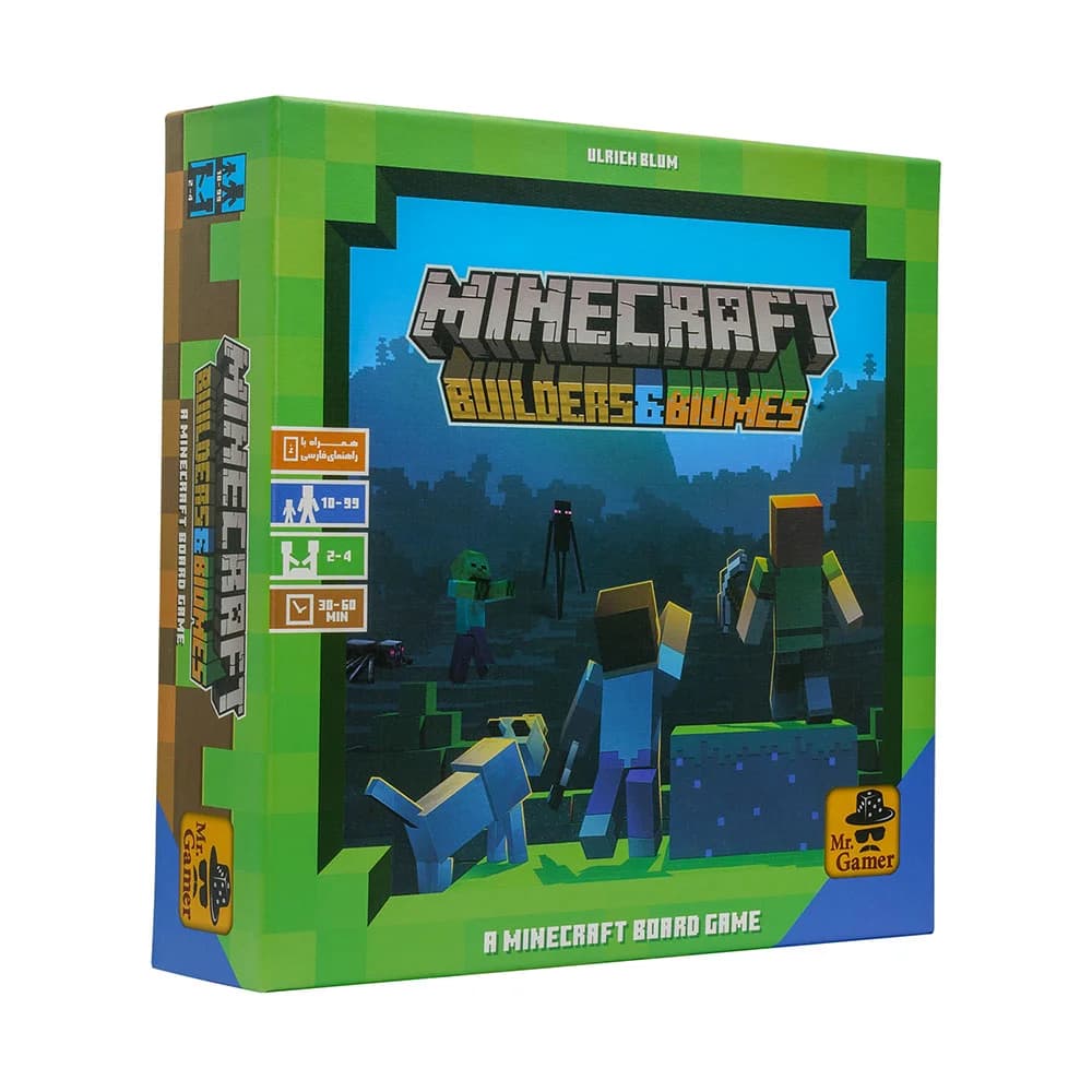 بازی فکری ماینکرفت سازندگان و زیستگاه ها (Minecraft)