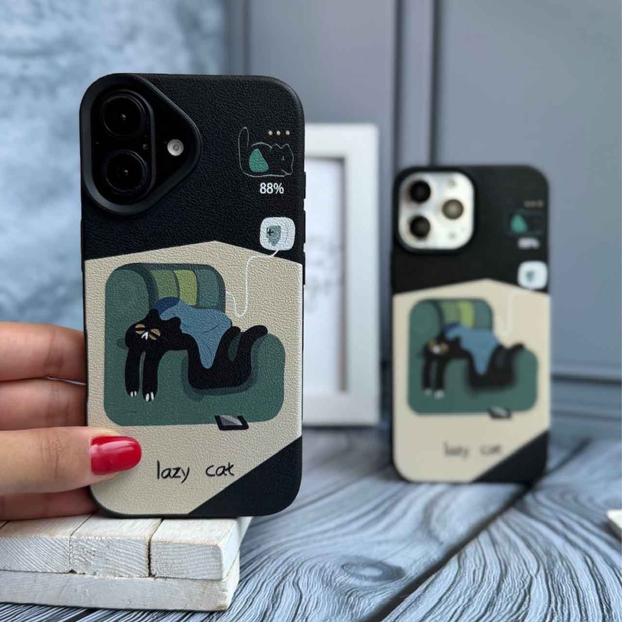 قاب Lazy Cat برای گوشی های آیفون — تصویر ۲