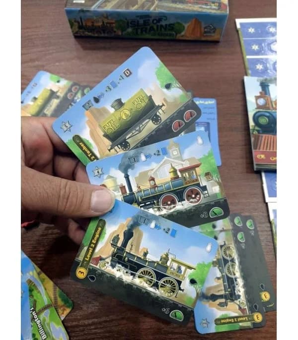 بازی فکری جزیره قطارها (Isle of Trains) — تصویر ۲
