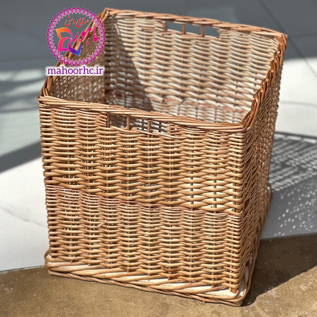باکس چهارگوش چوب مروار (بافت سنتی) 30*30*30