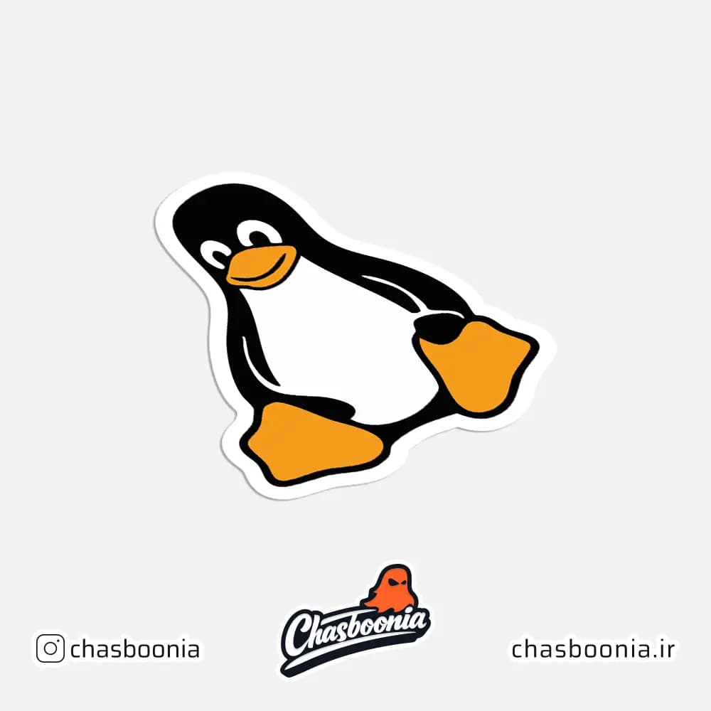 استیکر لوگو لینوکس (Linux) کد 10041