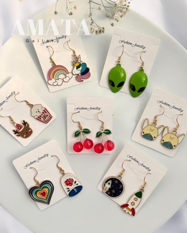 گوشواره فانتزی کالکشن سارا