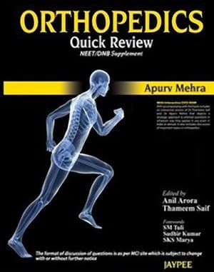 دانلود کتاب Orthopedics Quick Review for NEET DNB by Apurv Mehra - — تصویر ۲