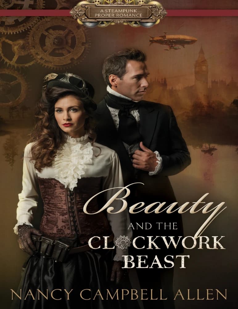 کتاب زیبایی و هیولای ساعت‌کاری (Beauty and the Clockwork Beast) نسخه انگلیسی PDF | نانسی آلن کمپبل