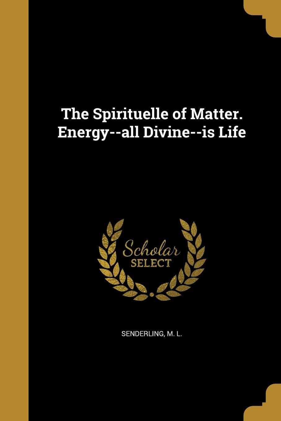 کتاب The Spirituelle of Matter (جنبه معنوی ماده) نسخه انگلیسی PDF