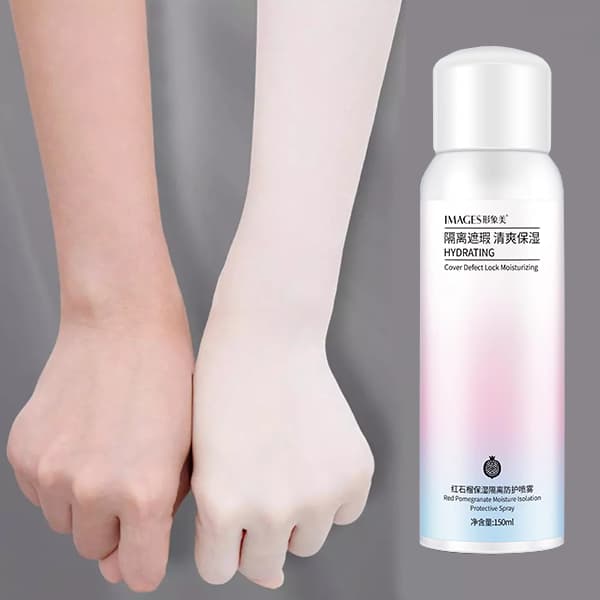 اسپری سفید کننده فوری بدن هایمز حاوی عصاره انار و ضد آفتاب با SPF30 — تصویر ۲