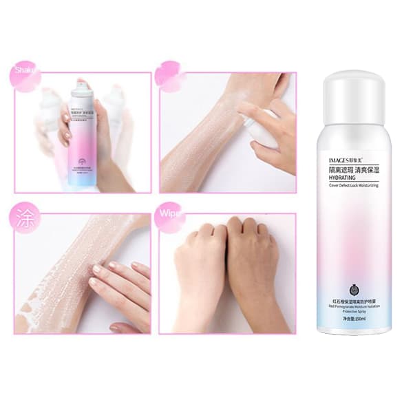 اسپری سفید کننده فوری بدن هایمز حاوی عصاره انار و ضد آفتاب با SPF30 — تصویر ۵