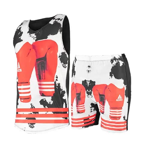 ست رکابی و شلوارک مردانه Adidas مدل 35451