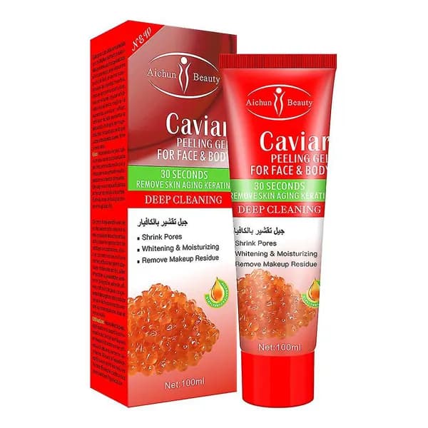 ژل لایه بردار فوری صورت و بدن ایچون بیوتی با عصاره خاویار — تصویر ۲