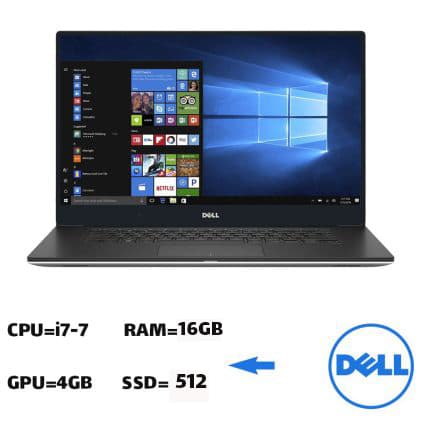 لپ تاپ استوک DELL PRECISION 5520 | 15.6″ 4K | Core I7-7820HQ | 16GB RAM | 512GB SSD | 4GB QUADRO M1200