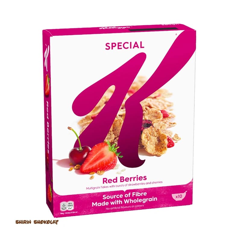کورن فلکس کلاگز مدل Special K Red Berries وزن 300 گرم
