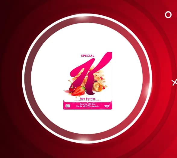 کورن فلکس کلاگز مدل Special K Red Berries وزن 300 گرم — تصویر ۴