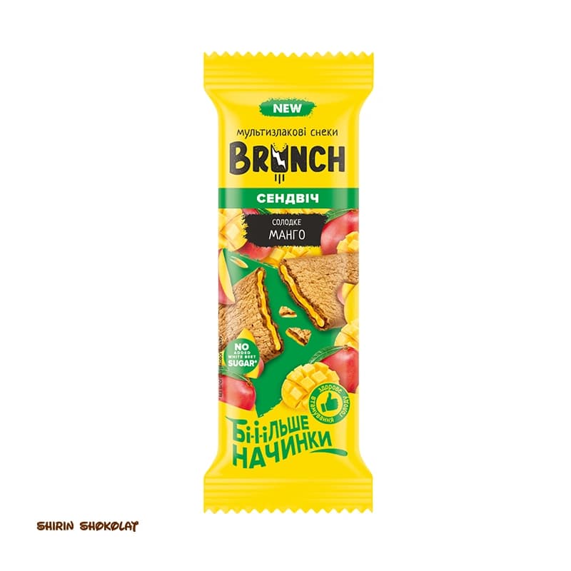 بیسکوئیت رژیمی برانچ ABK BRUNCH وزن 56 گرم — تصویر ۵
