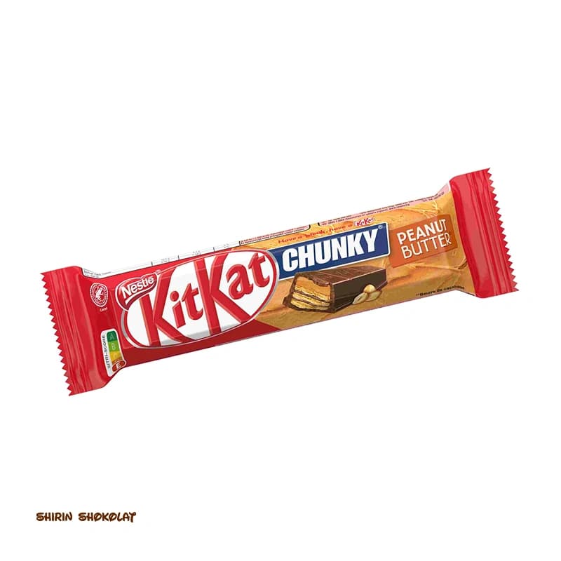 ویفر شکلاتی کیت کت چانکی نستله KitKat CHUNKY Nestle وزن 42 گرم — تصویر ۲