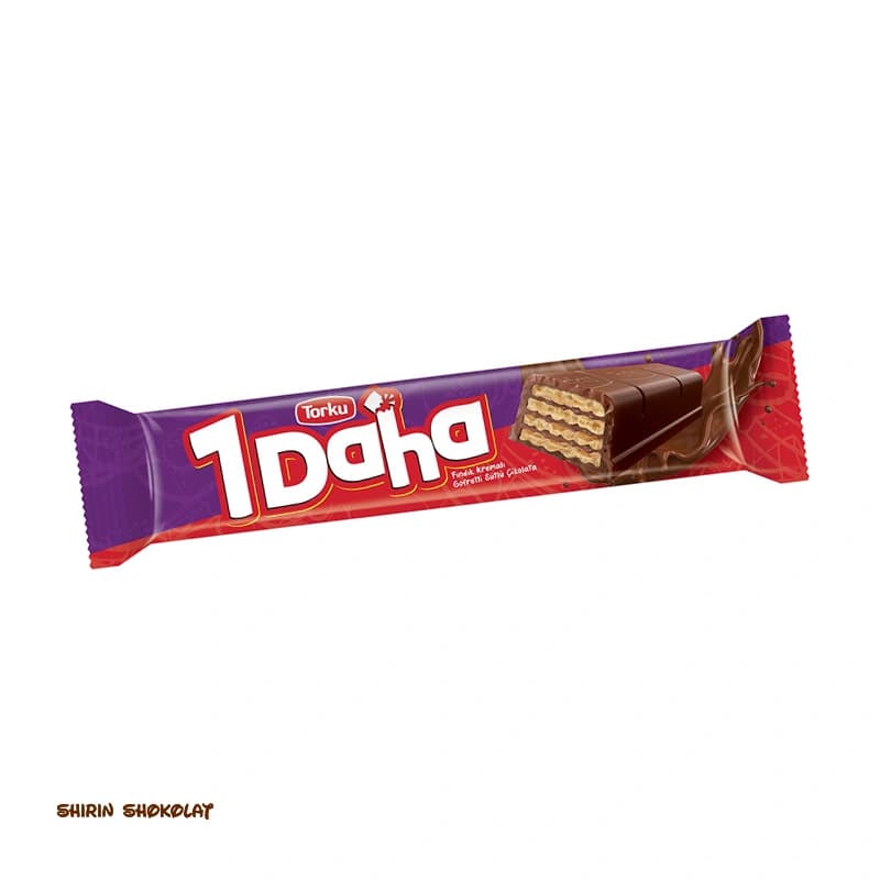 ویفر با روکش شکلاتی تورکو 1 داها Torku 1Daha وزن 32 گرم