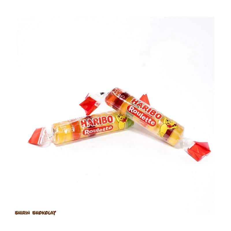 پاستیل رولی هاریبو HARIBO وزن 25 گرم
