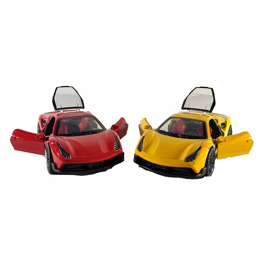 ماشین فلزی فراری Ferrari 428 موزیکال 3 دربازشو