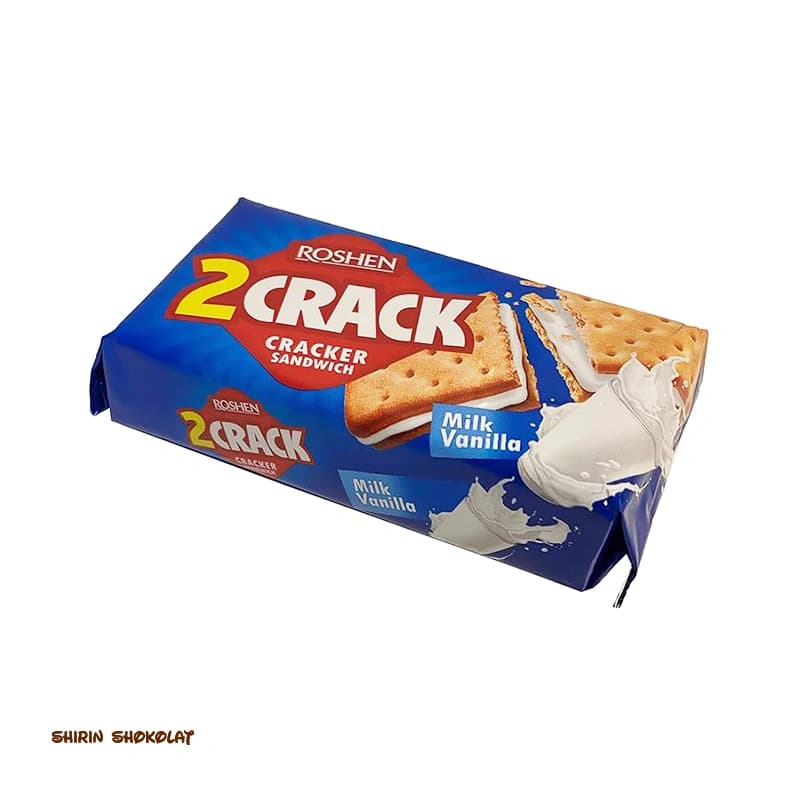 بیسکوییت کراکر ساندویچی روشن ROSHEN وزن 47 گرم — تصویر ۳