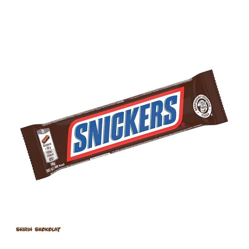 شکلات اسنیکرز SNICKERS وزن 50 گرم