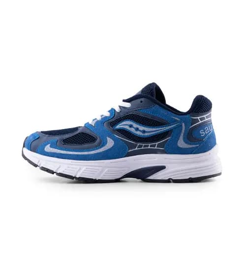 کفش مردانه اسپرت اشبالت سرمه ای Saucony مدل 50785